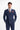Bond - Blazer cruzado azul marino para hombre