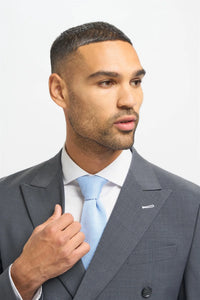 Bond - Blazer cruzado para hombre color carbón