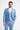 Bond - Blazer de corte entallado azul cielo para hombre