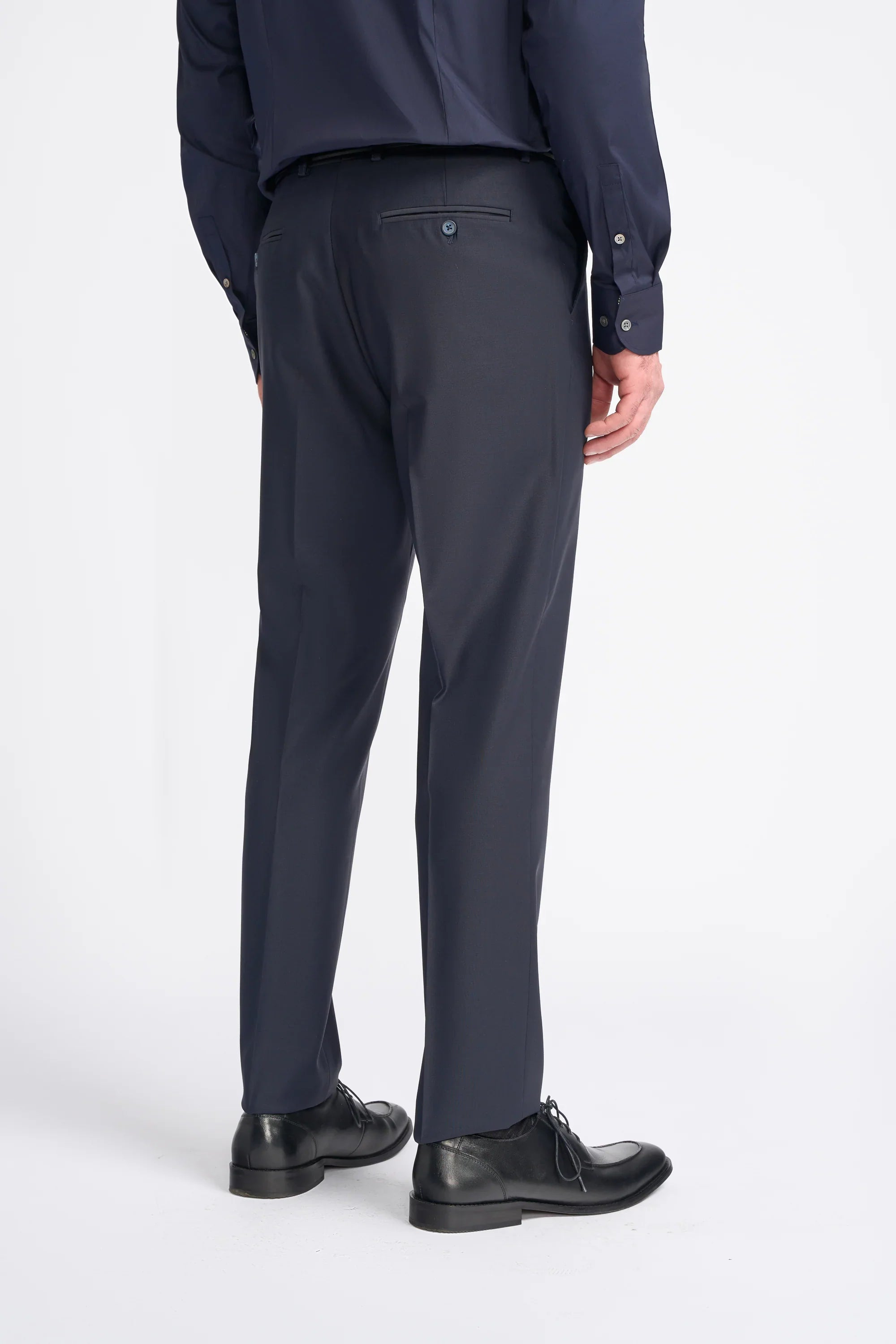 Bond - Pantalones azul marino oscuro para hombre