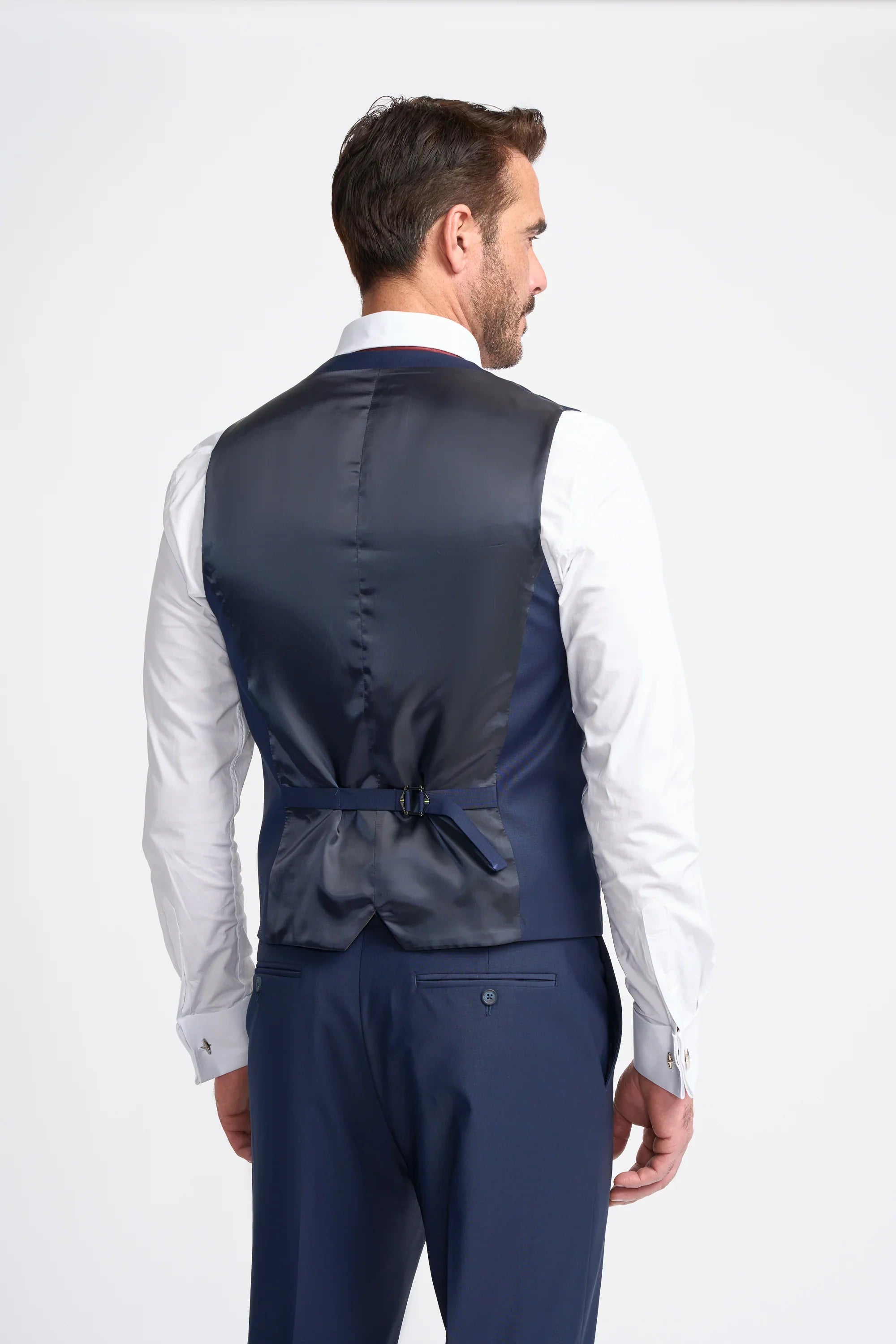 Bond - Chaleco azul marino para hombre