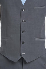 Chaleco Bond para hombre color carbón