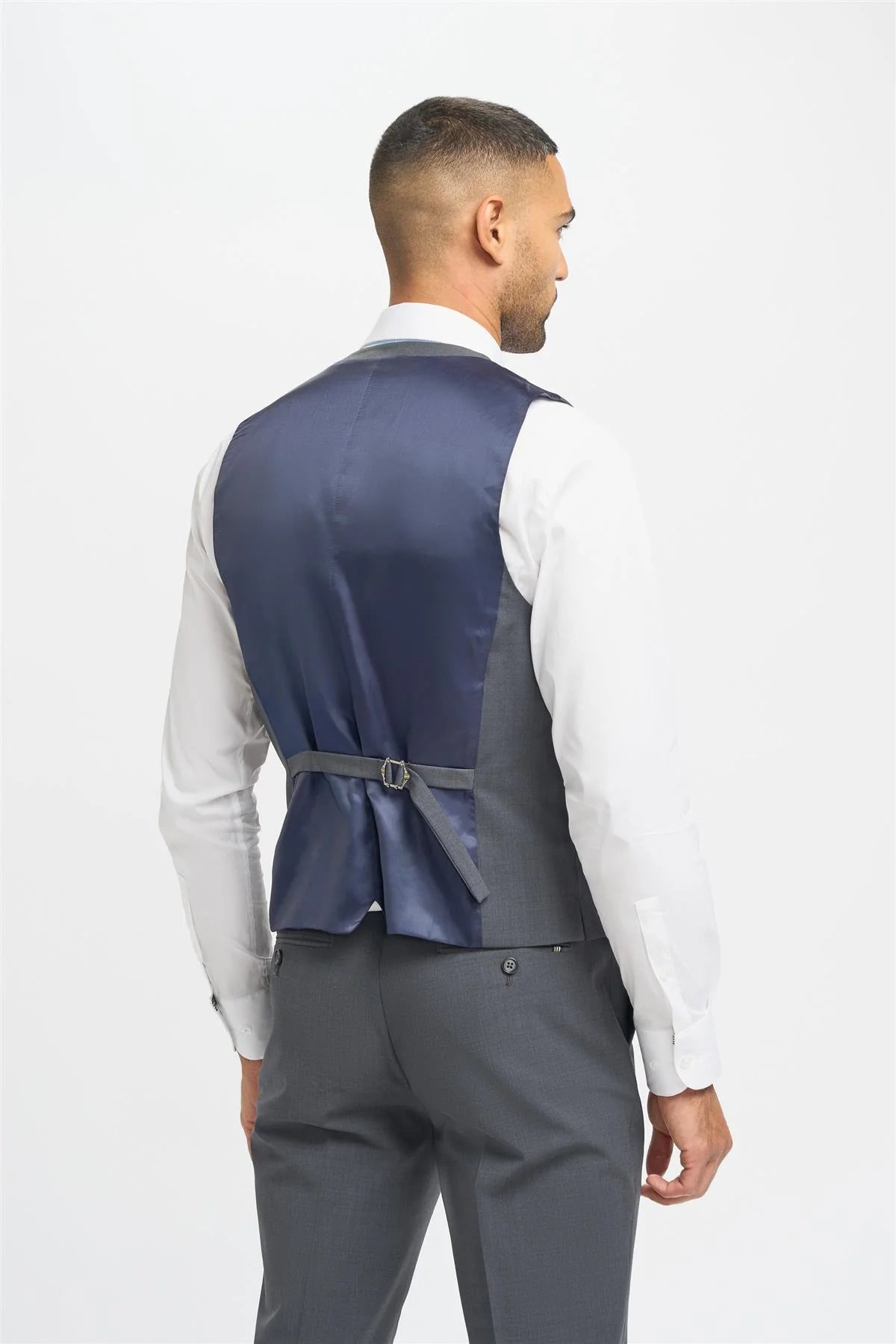 Chaleco Bond para hombre color carbón
