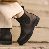Booma 607 - Botas Chelsea de piel negra