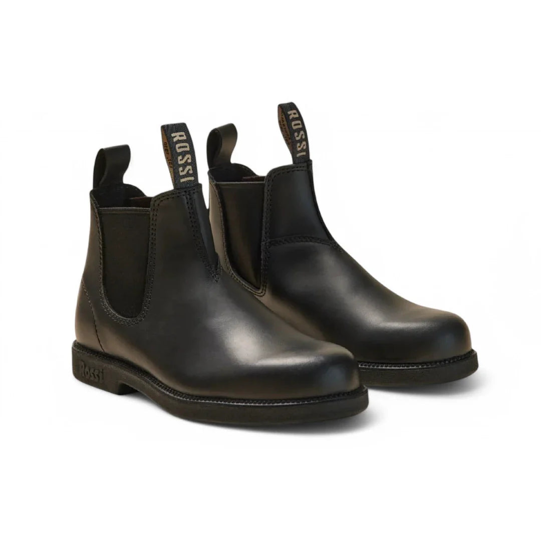 Booma 607 - Botas Chelsea de piel negra