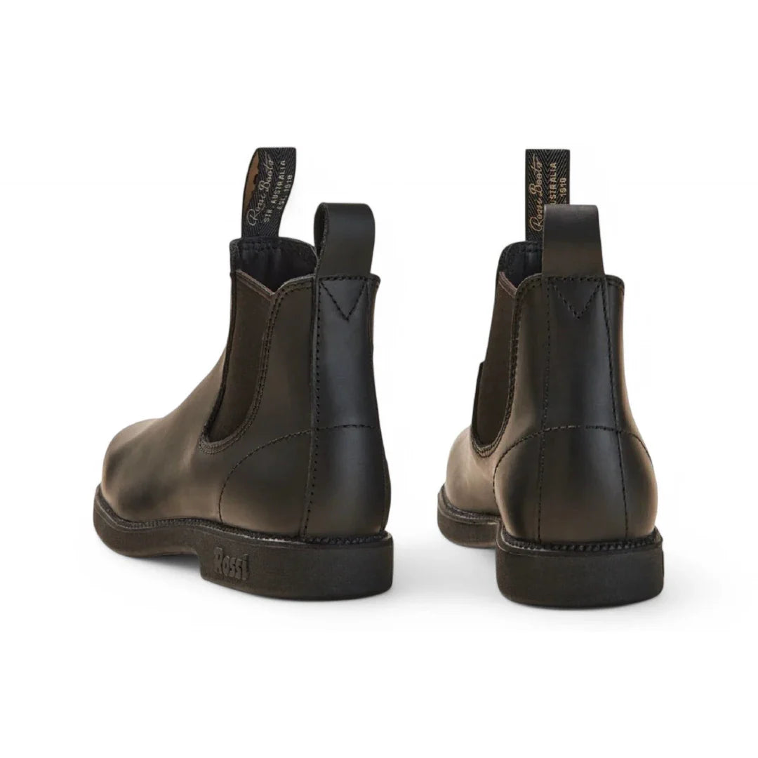 Booma 607 - Botas Chelsea de piel negra