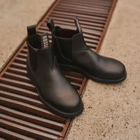 Booma 607 - Botas Chelsea de piel negra