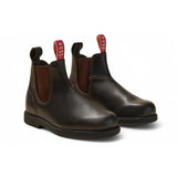 Booma 607 - Botas Chelsea de piel marrón