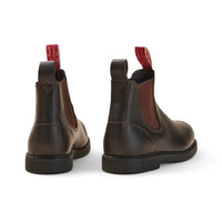 Booma 607 - Botas Chelsea de piel marrón