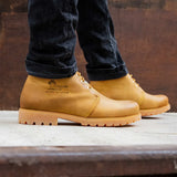 Bota Panama C1 - Botines Chukka de Piel para Hombre