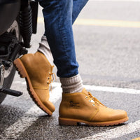Bota Panama C1 - Botines Chukka de Piel para Hombre