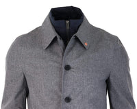 Abrigo gris Brando Mac para hombre