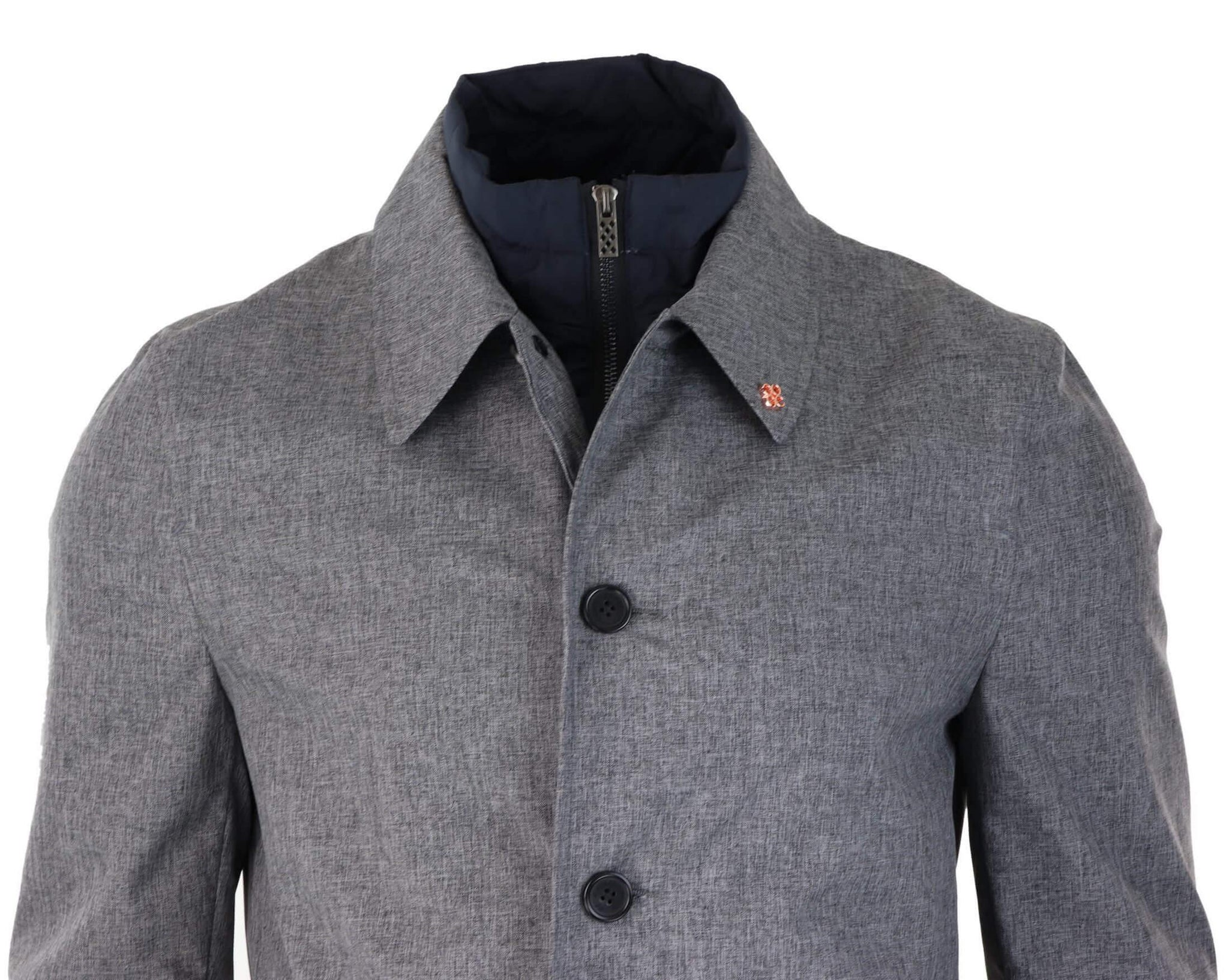 Abrigo gris Brando Mac para hombre
