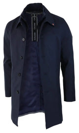 Abrigo azul marino Brando para hombre