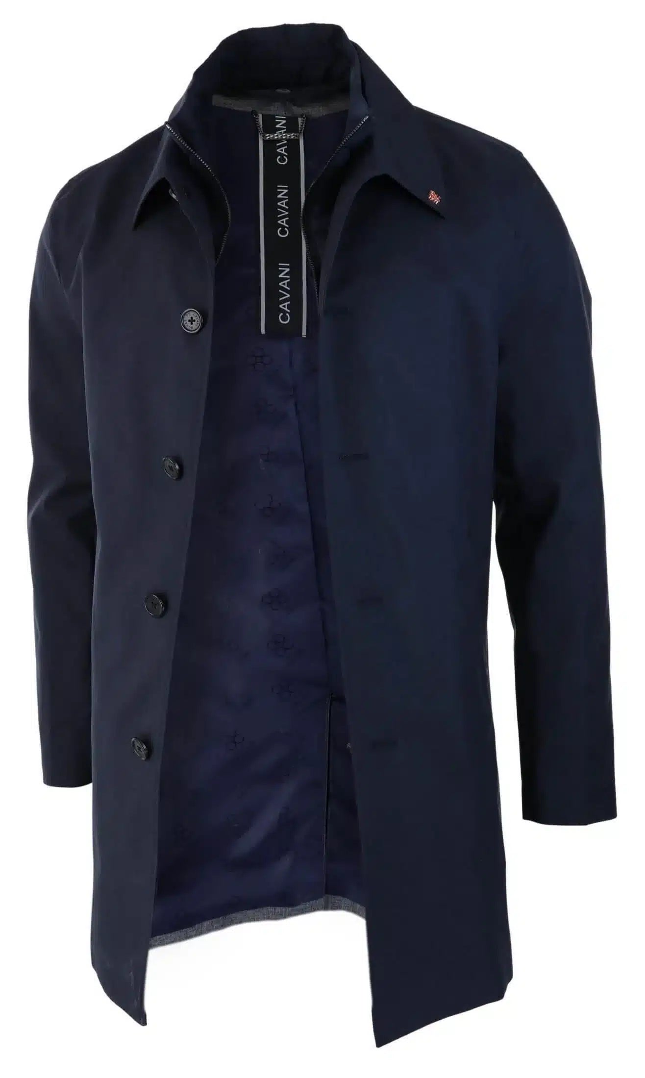 Abrigo azul marino Brando para hombre