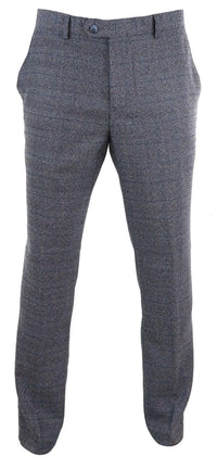 Pantalones de hombre a cuadros azul grisáceos - Cavani Burnaby