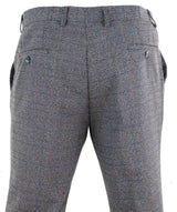 Pantalones de hombre a cuadros azul grisáceos - Cavani Burnaby