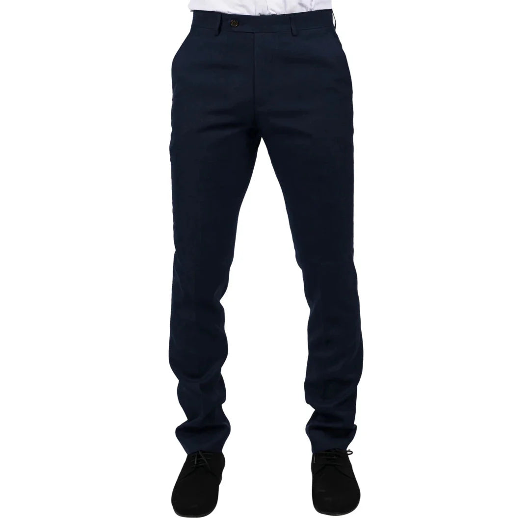 Calvin - Pantalones azul marino para hombre