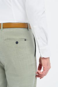 Camden - Pantalones de hombre color verde salvia