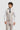 Caridi - Chaleco de boda de tweed beige para hombre