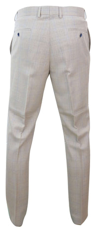 Pantalones de tweed transparentes para hombre