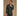 Caridi - Blazer cruzado verde oliva para hombre