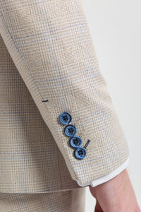 Traje de boda de 3 piezas para hombre color crema - Cavani Caridi