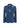 Blazer formal de tweed azul para mujer