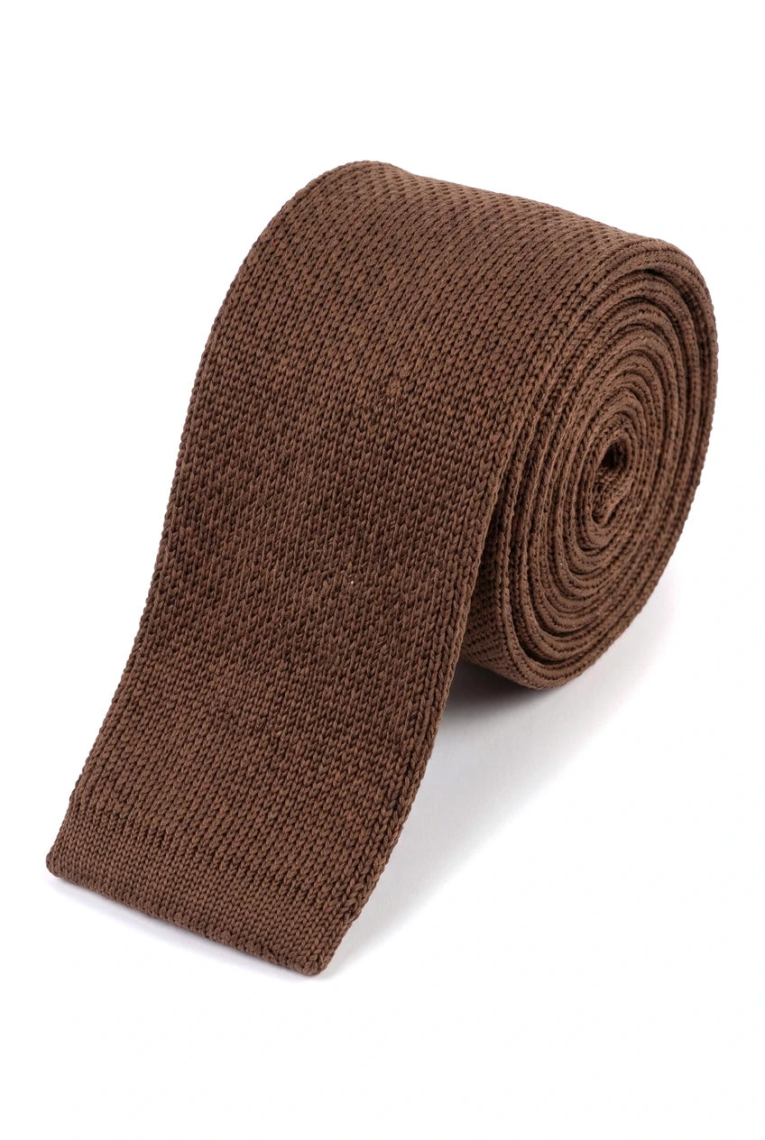 Corbata de punto informal - Muchos colores