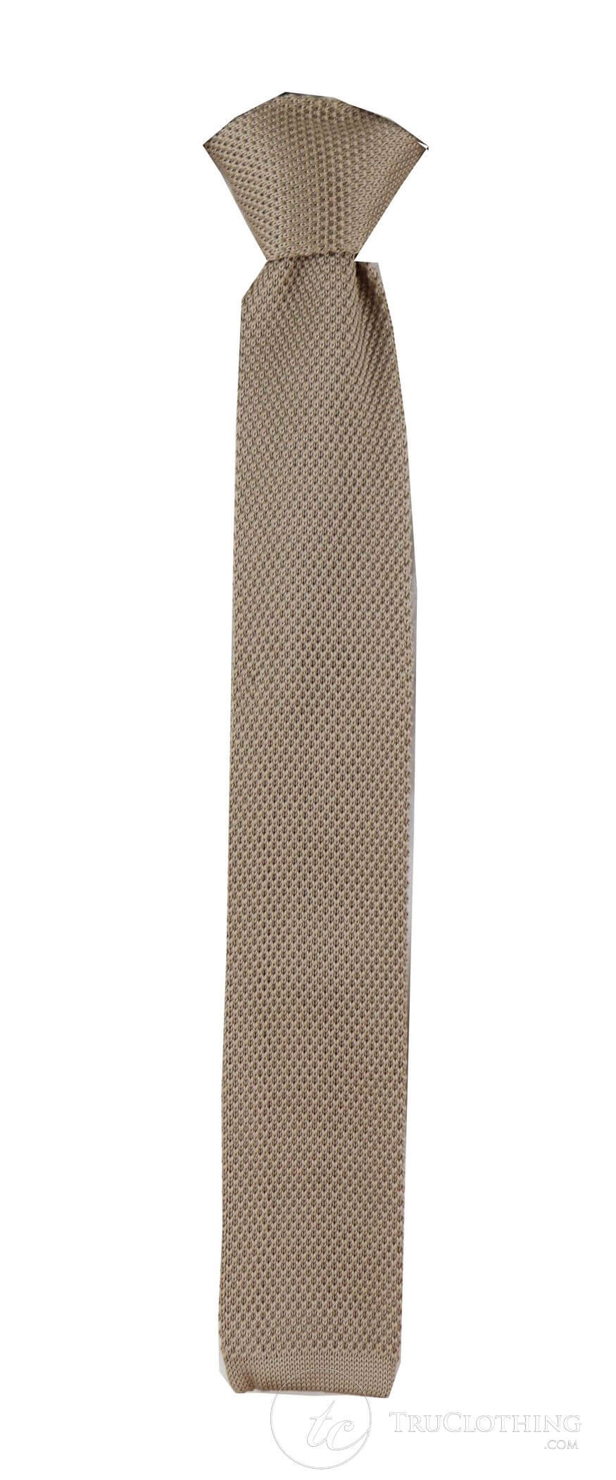 Corbata de punto informal - Muchos colores