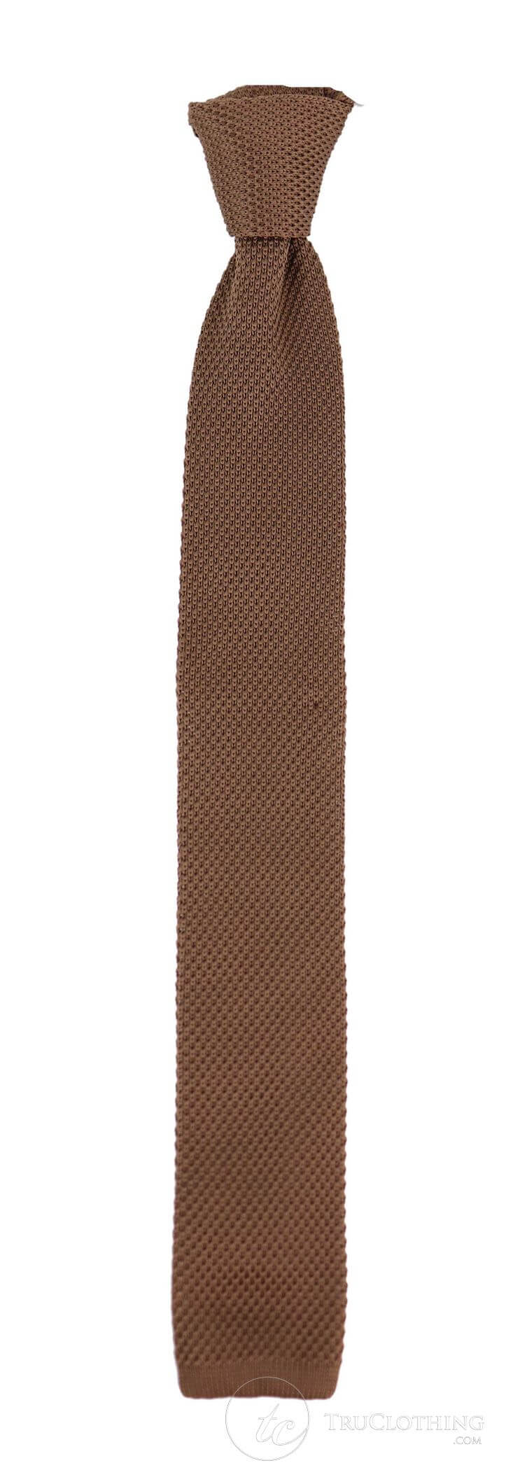 Corbata de punto informal - Muchos colores