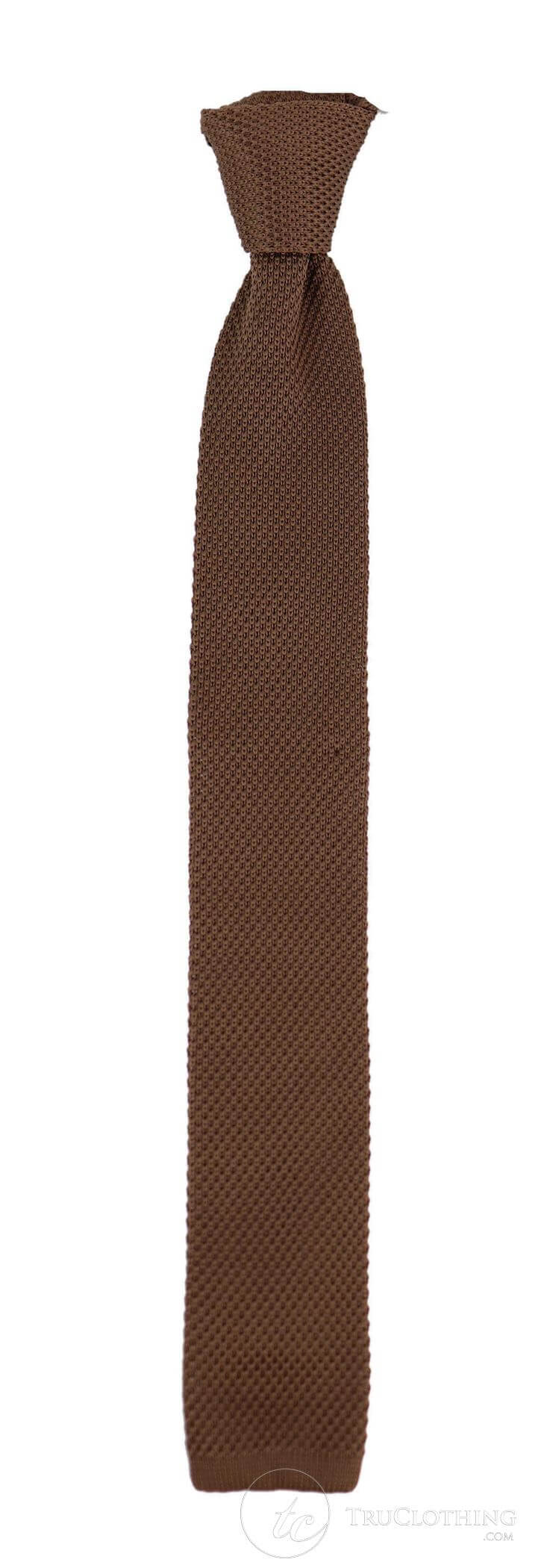 Corbata de punto informal - Muchos colores