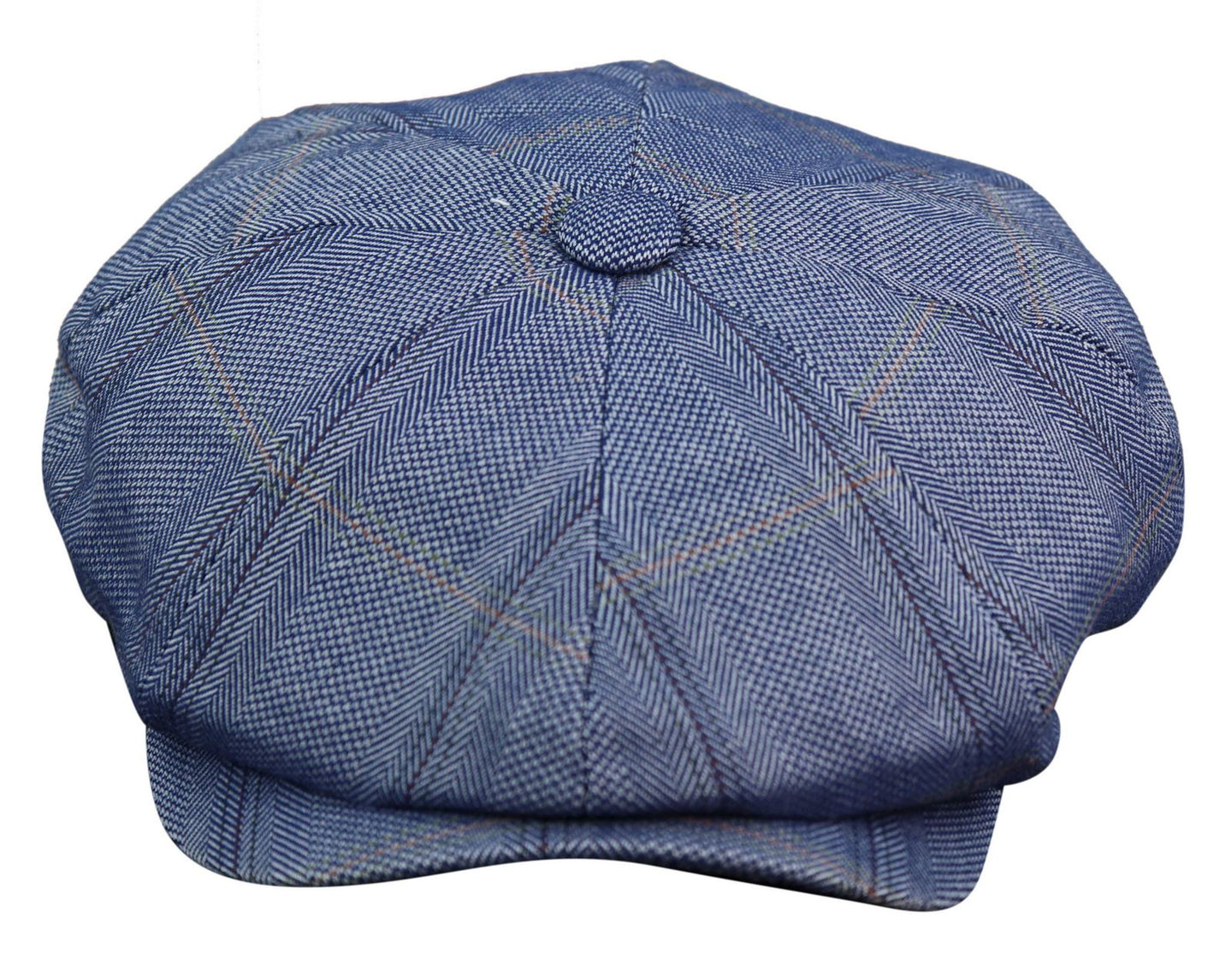 Gorra plana de tweed de 8 paneles estilo Peaky Blinders para hombre - Cavani Connall