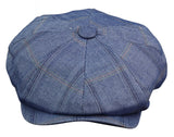 Gorra plana de tweed de 8 paneles estilo Peaky Blinders para hombre - Cavani Connall