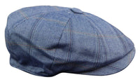 Gorra plana de tweed de 8 paneles estilo Peaky Blinders para hombre - Cavani Connall