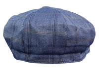 Gorra plana de tweed de 8 paneles estilo Peaky Blinders para hombre - Cavani Connall