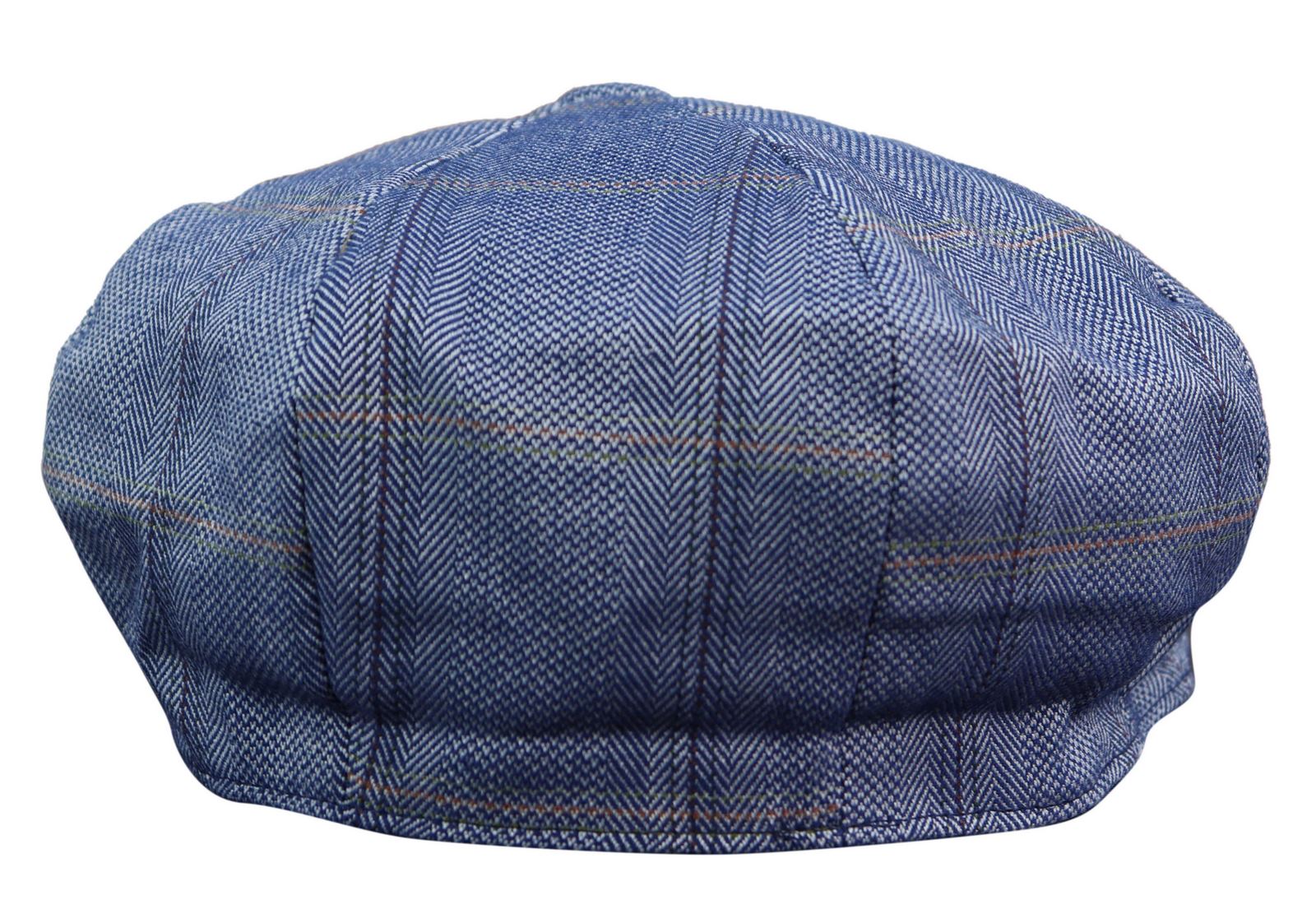 Gorra plana de tweed de 8 paneles estilo Peaky Blinders para hombre - Cavani Connall