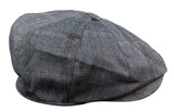 Gorra plana de tweed de 8 paneles estilo Peaky Blinders para hombre - Cavani Connall