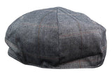 Gorra plana de tweed de 8 paneles estilo Peaky Blinders para hombre - Cavani Connall