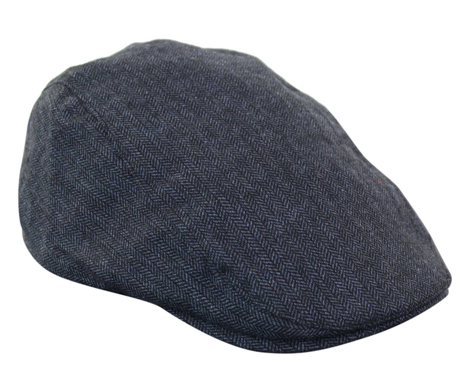 Cavani Martez Hat - Gorra plana para hombre, azul marino, estilo retro vintage, Del Boy, Gatsby, Peaky Blinders