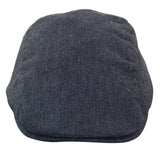 Cavani Martez Hat - Gorra plana para hombre, azul marino, estilo retro vintage, Del Boy, Gatsby, Peaky Blinders