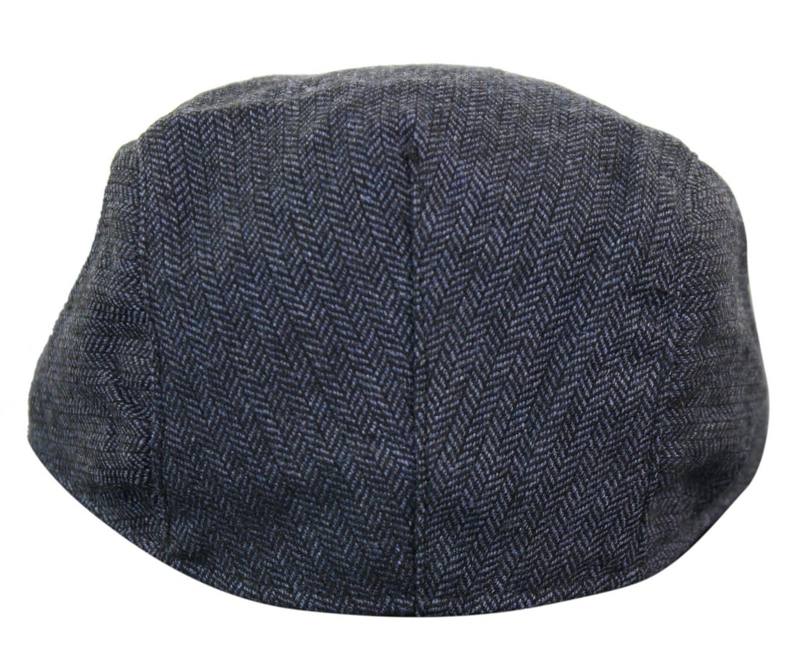 Cavani Martez Hat - Gorra plana para hombre, azul marino, estilo retro vintage, Del Boy, Gatsby, Peaky Blinders