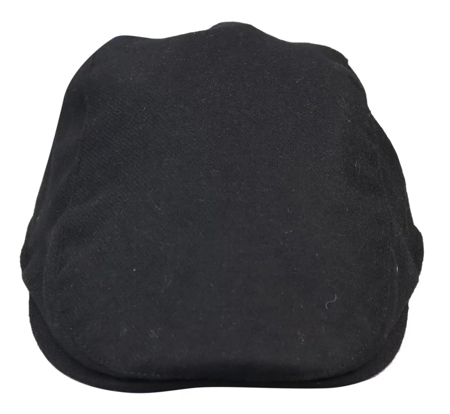 Gorra plana negra de hombre estilo abuelo Baker, 8 paneles, tweed, estilo vintage clásico elegante informal de los años 20.