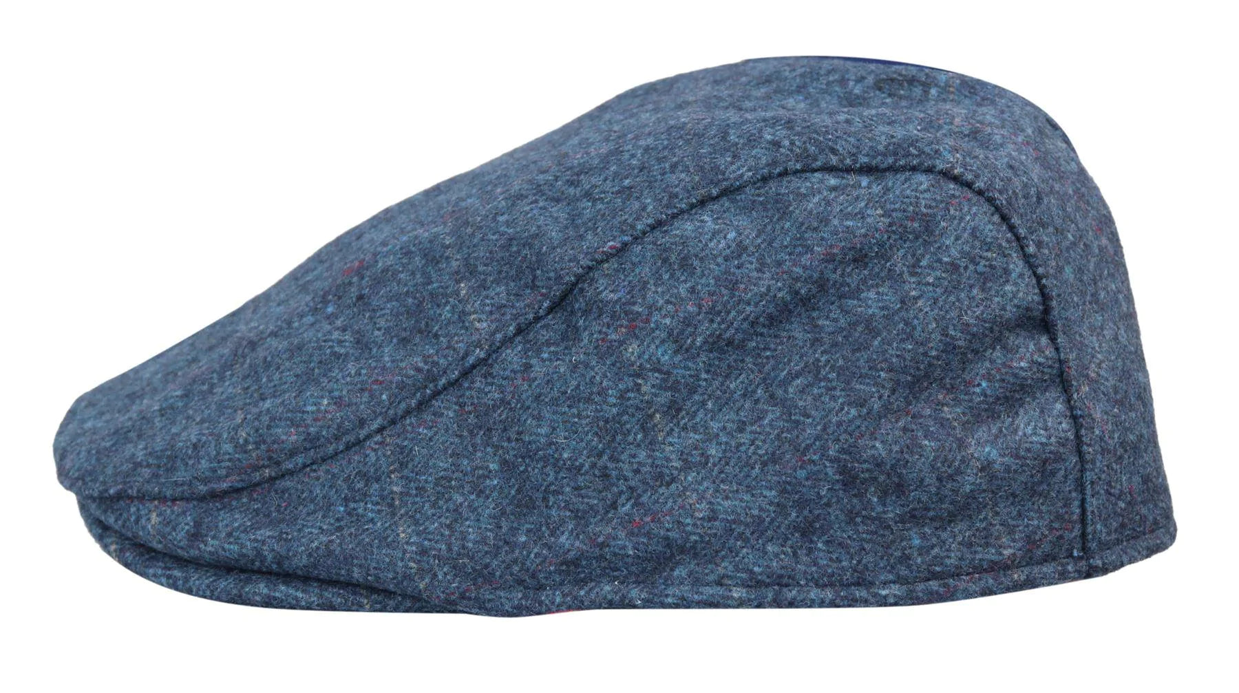 Gorra plana azul de hombre estilo abuelo Baker, 8 paneles, tweed, estilo vintage clásico elegante informal de los años 20.