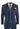 Cavani Carnegi - Traje vintage de 3 piezas para hombre, azul marino, tweed a cuadros, estilo años 20