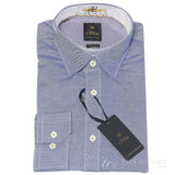 Cavani CV-65 - Camisa elegante de algodón elástico para hombre - Negro/Azul/Azul marino/Rosa/Blanco