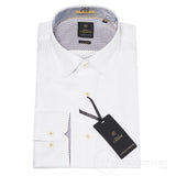 Cavani CV-65 - Camisa elegante de algodón elástico para hombre - Negro/Azul/Azul marino/Rosa/Blanco