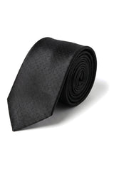 Corbata de satén Cavani - Corbata, pañuelo y pinza de corbata de satén de seda a juego para hombre, con estampado de lunares, ideal para bodas, graduaciones y la oficina.