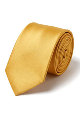 Corbata de satén Cavani - Corbata, pañuelo y pinza de corbata de satén de seda a juego para hombre, con estampado de lunares, ideal para bodas, graduaciones y la oficina.