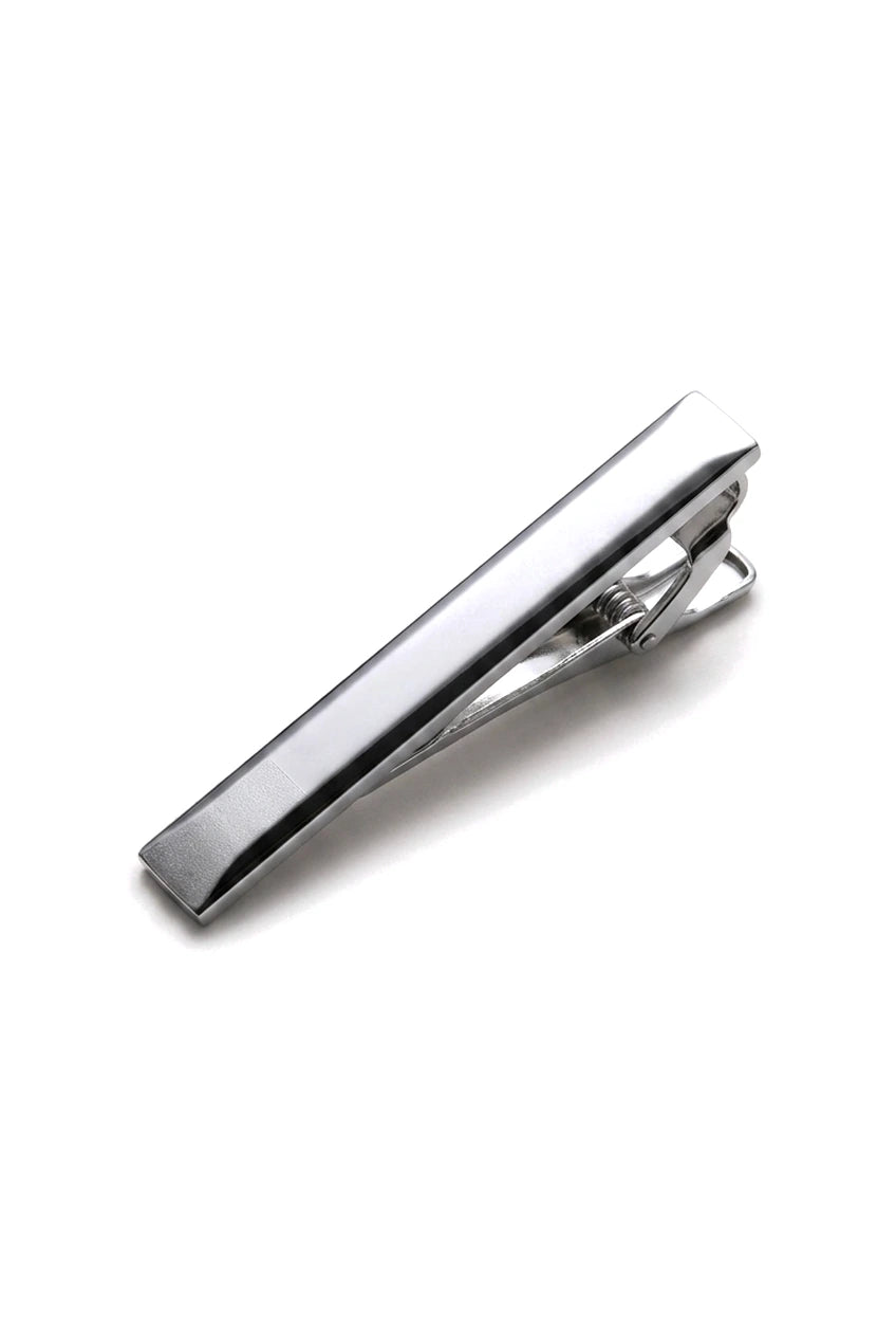 Corbata de satén Cavani - Corbata, pañuelo y pinza de corbata de satén de seda a juego para hombre, con estampado de lunares, ideal para bodas, graduaciones y la oficina.